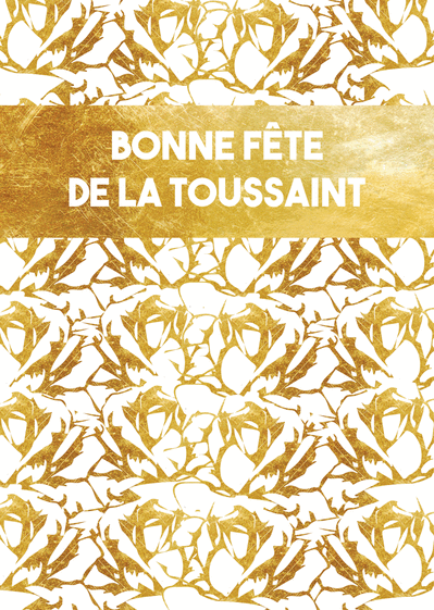 Carte Bandeau Bonne Fête De La Toussaint : Envoyer une Carte De La Toussaint dès 0,99€ - Merci 